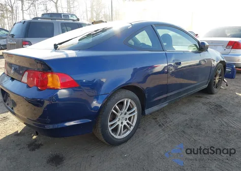 2004 Acura Rsx from USA, damaged, VIN JH4DC54804S017900